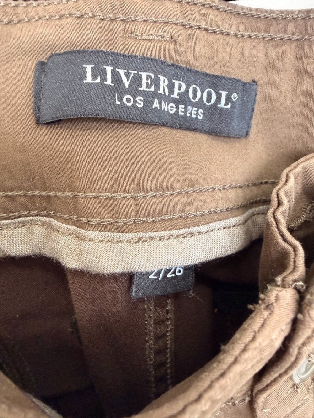 Liverpool Los Angeles Wide-Legged High Rise Pants, Size: 2 - Picture 3 of 3
